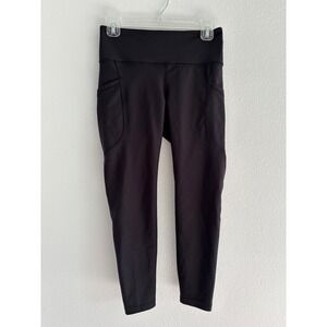 Old Navy Womens Size PM‎ Powersoft 7/8 Leggings Workout Sporty Athleisure Gym